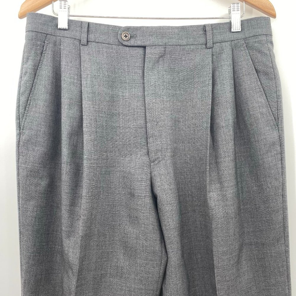 KARL LAGERFELD PARIS DRESS PANTS GREY MENS